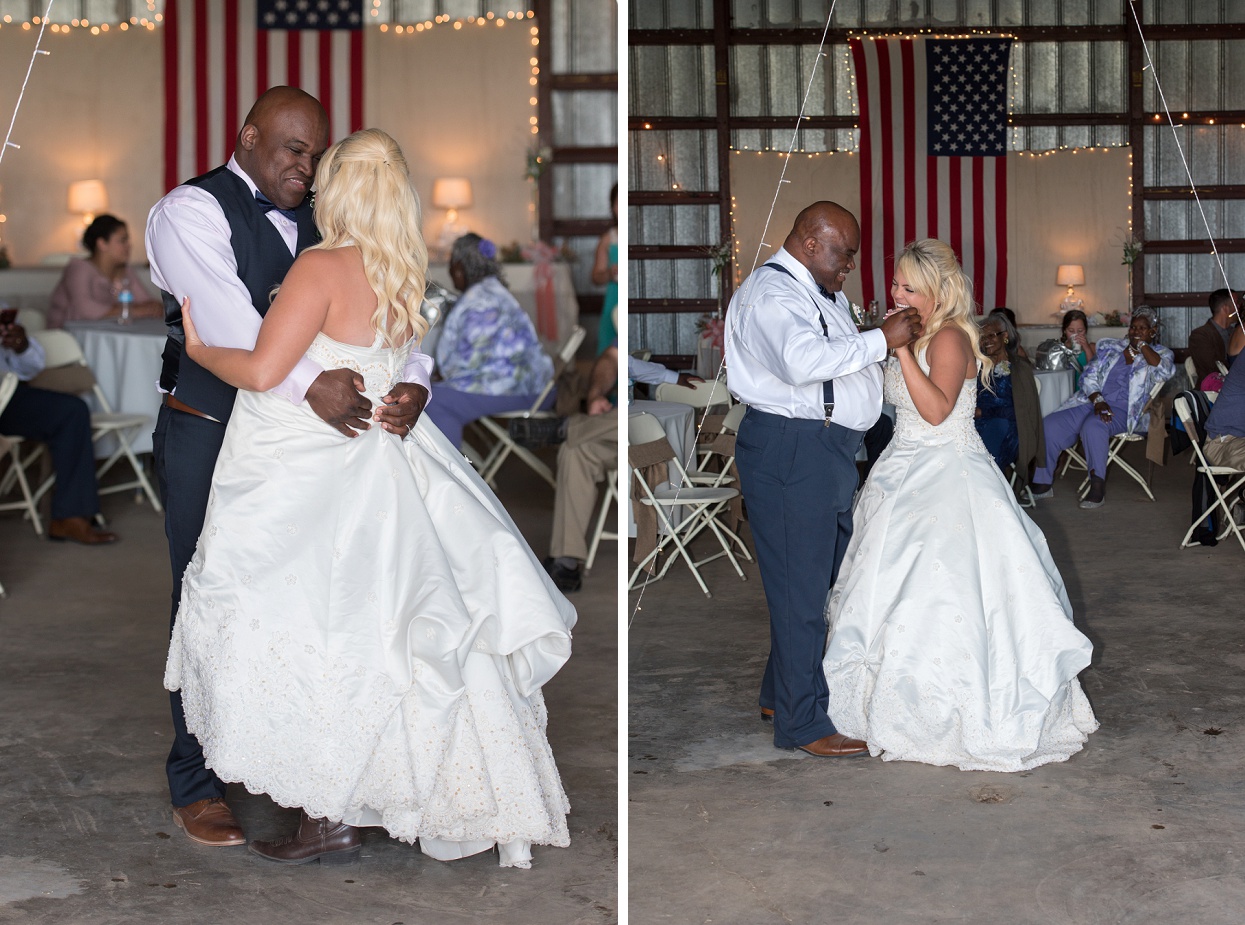 First dance bride and groom