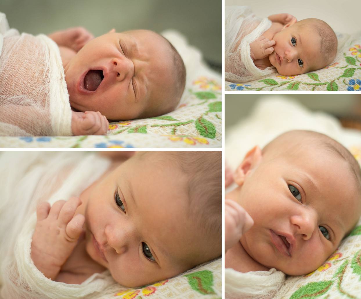 Newborn yawning, Denver newborn