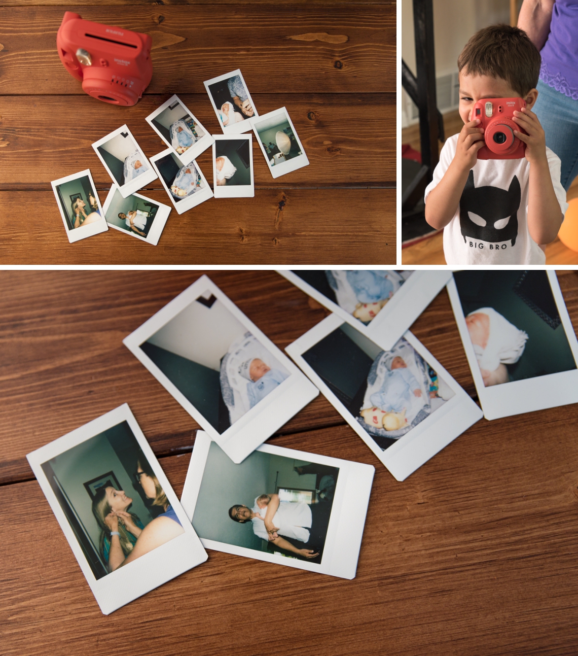 Boulder Family Photographer, Instax pictures