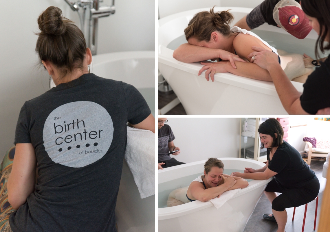 Birth Photography at Birth Center of Boulder
